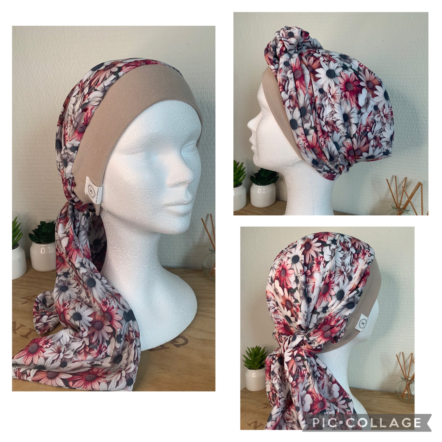 SUBLIMANT Bonnet de chimiothérapie foulard légèreté N31