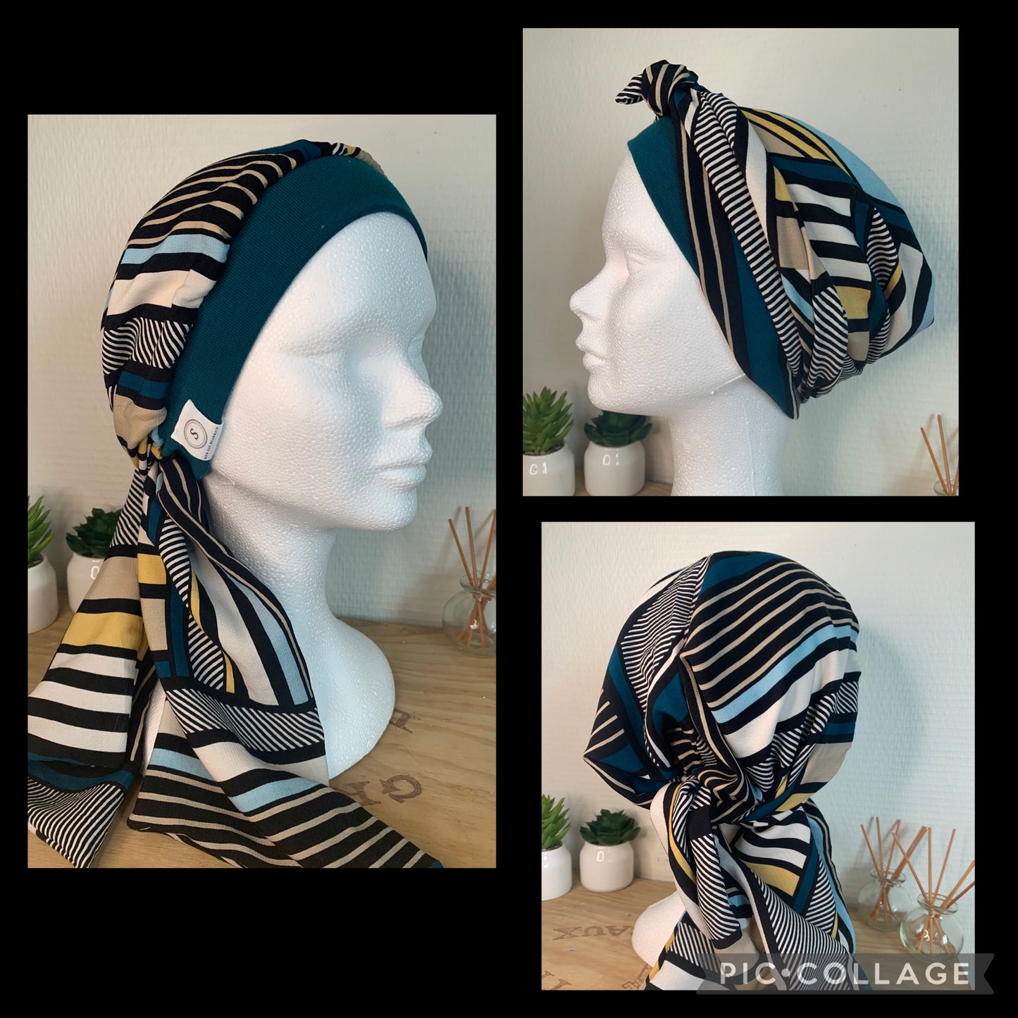 SUBLIMANT Bonnet de chimiothérapie Foulard légèreté N26