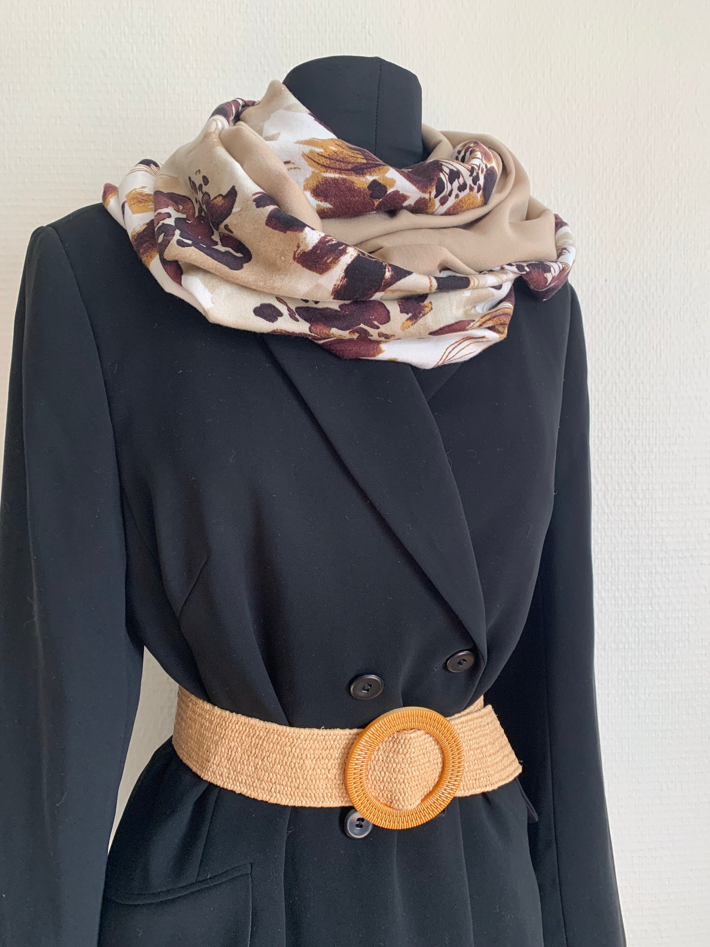 Jour de joie Foulard double snood en viscose