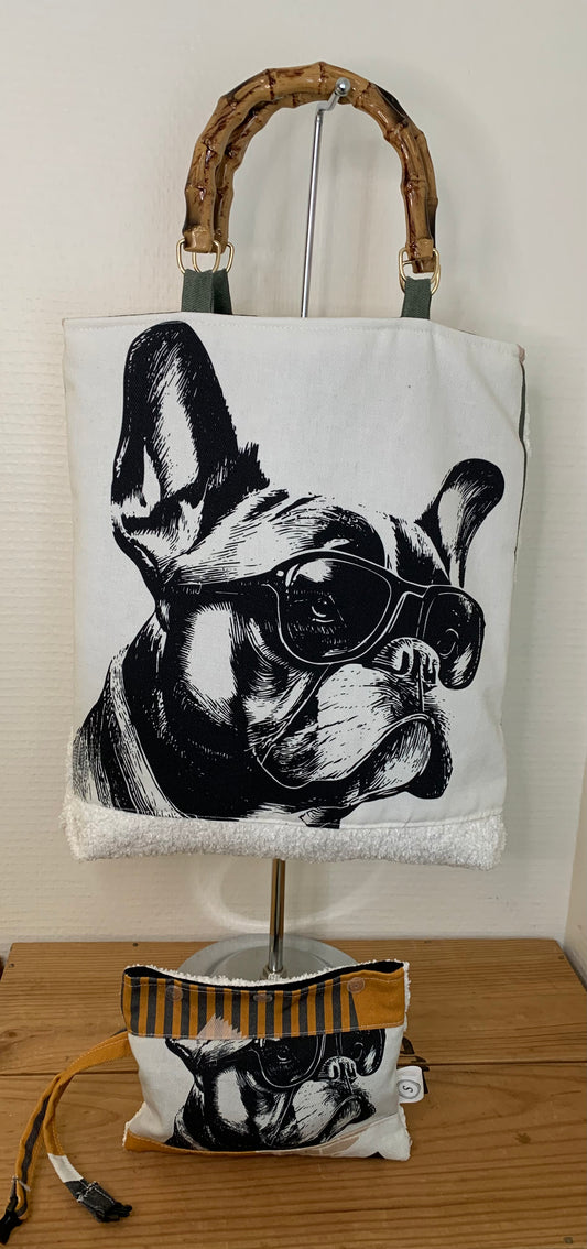 Herman Sac bouclette et pochette Modèle UNIQUE