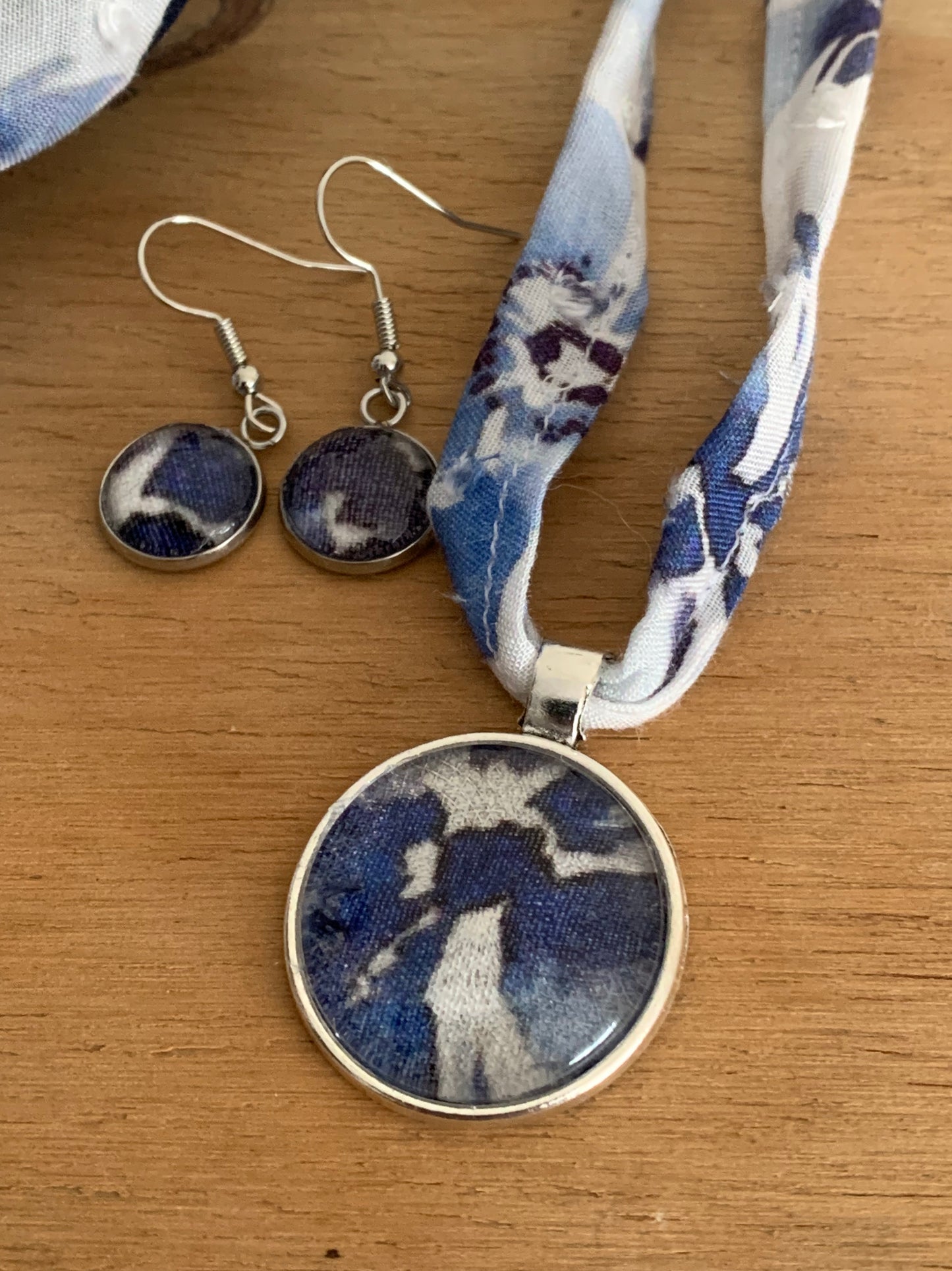 Parure Renaissance Collier et boucles d'oreilles
