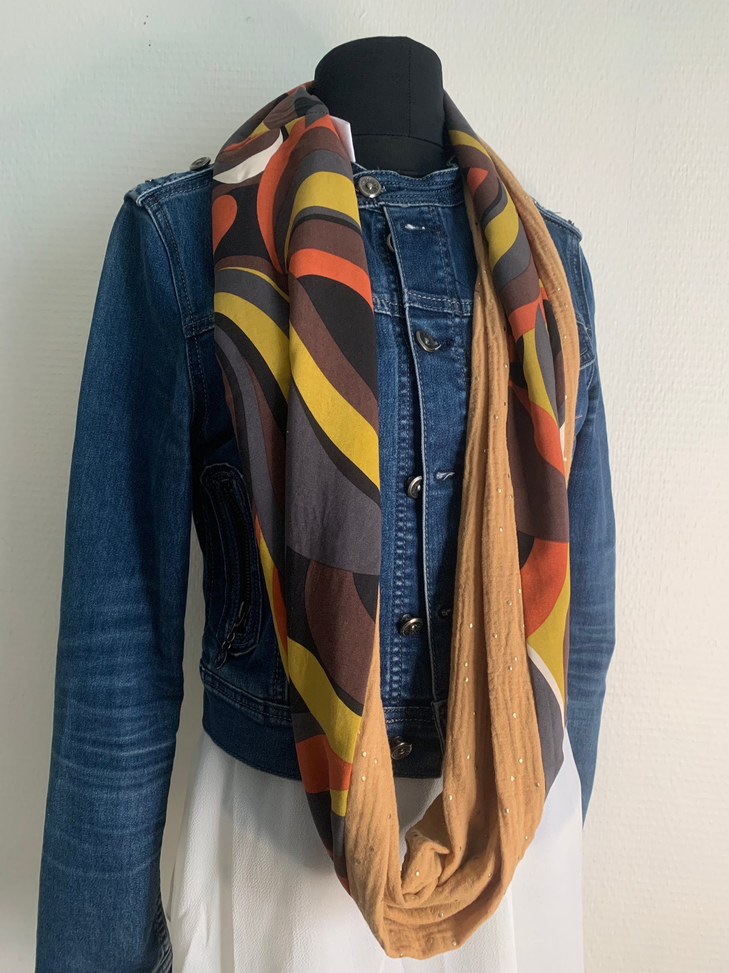 Foly II Double snood REVERSIBLE MODELE UNIQUE