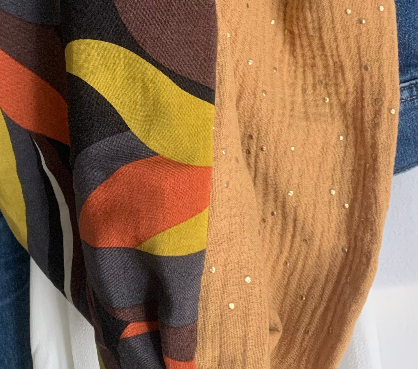 Foly II Double snood REVERSIBLE MODELE UNIQUE