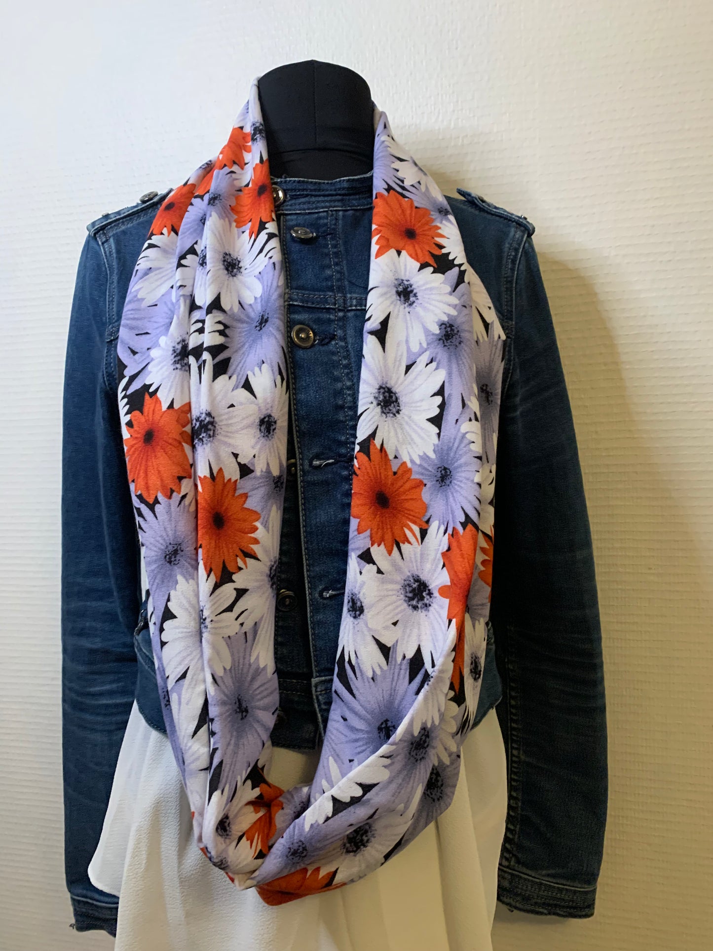 Raphaelle Double snood en viscose