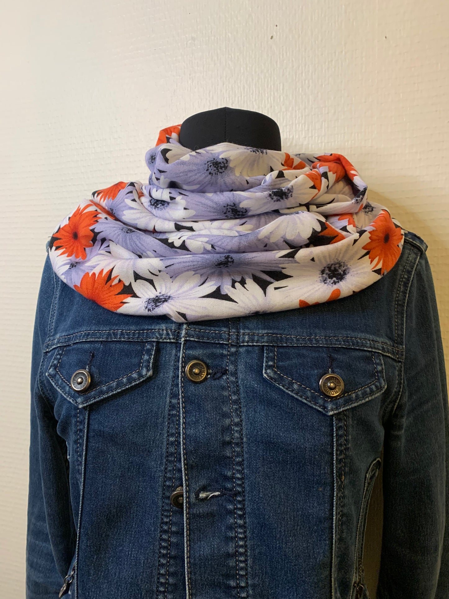 Raphaelle Double snood en viscose
