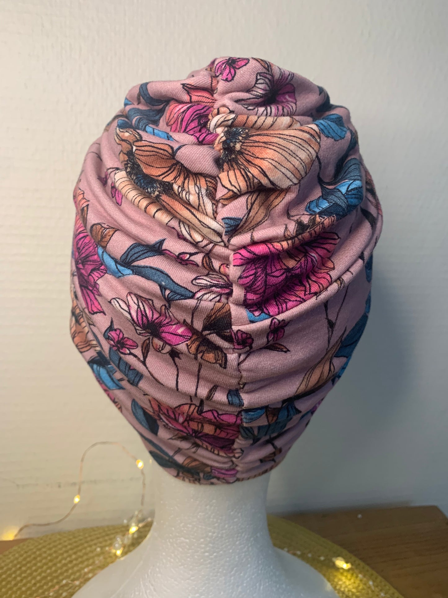 Sublimant bonnet turban de chimiothérapie / Alopécie n°11 jersey