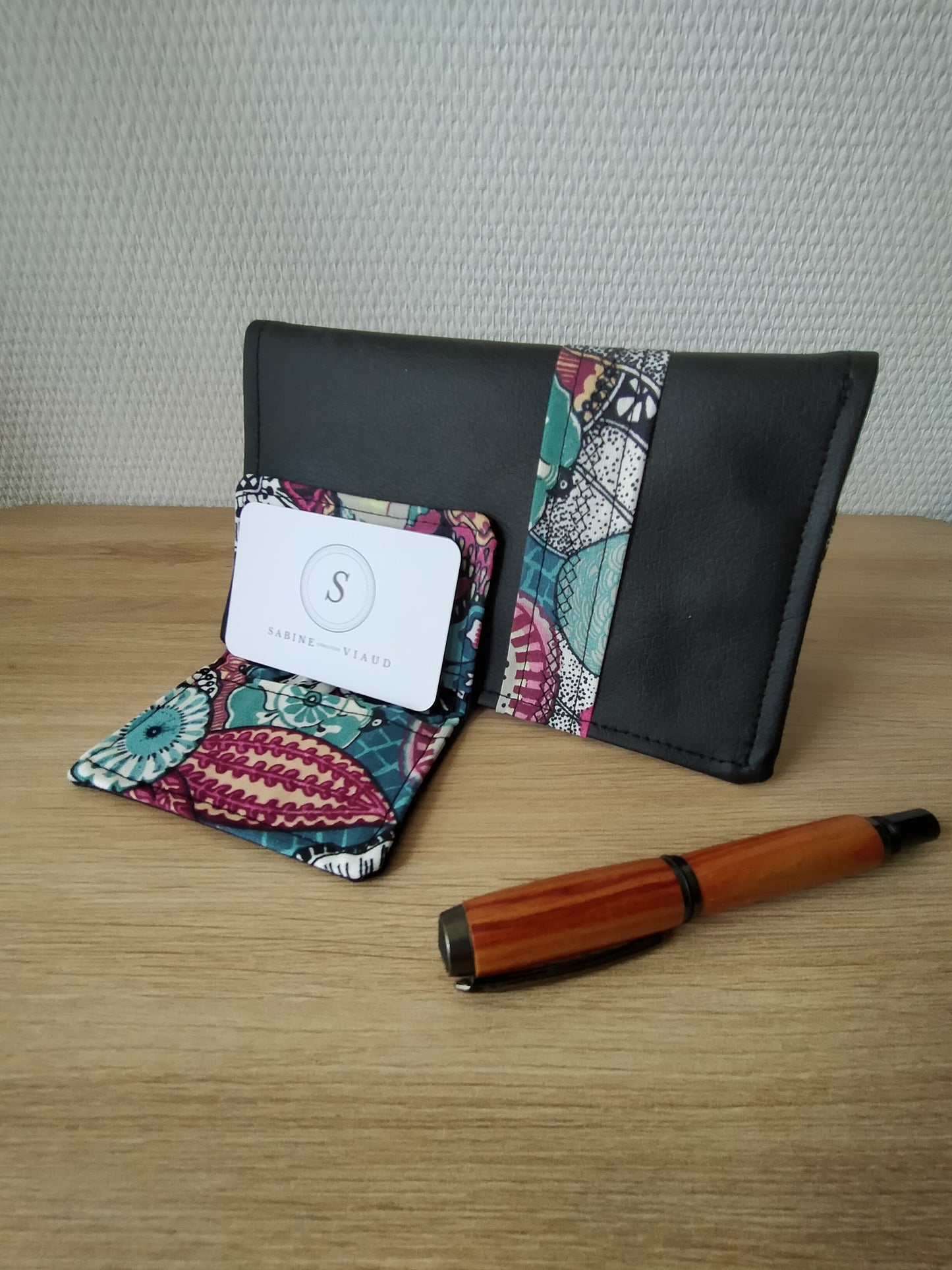 Le Noir Porte Chéquier & Porte cartes