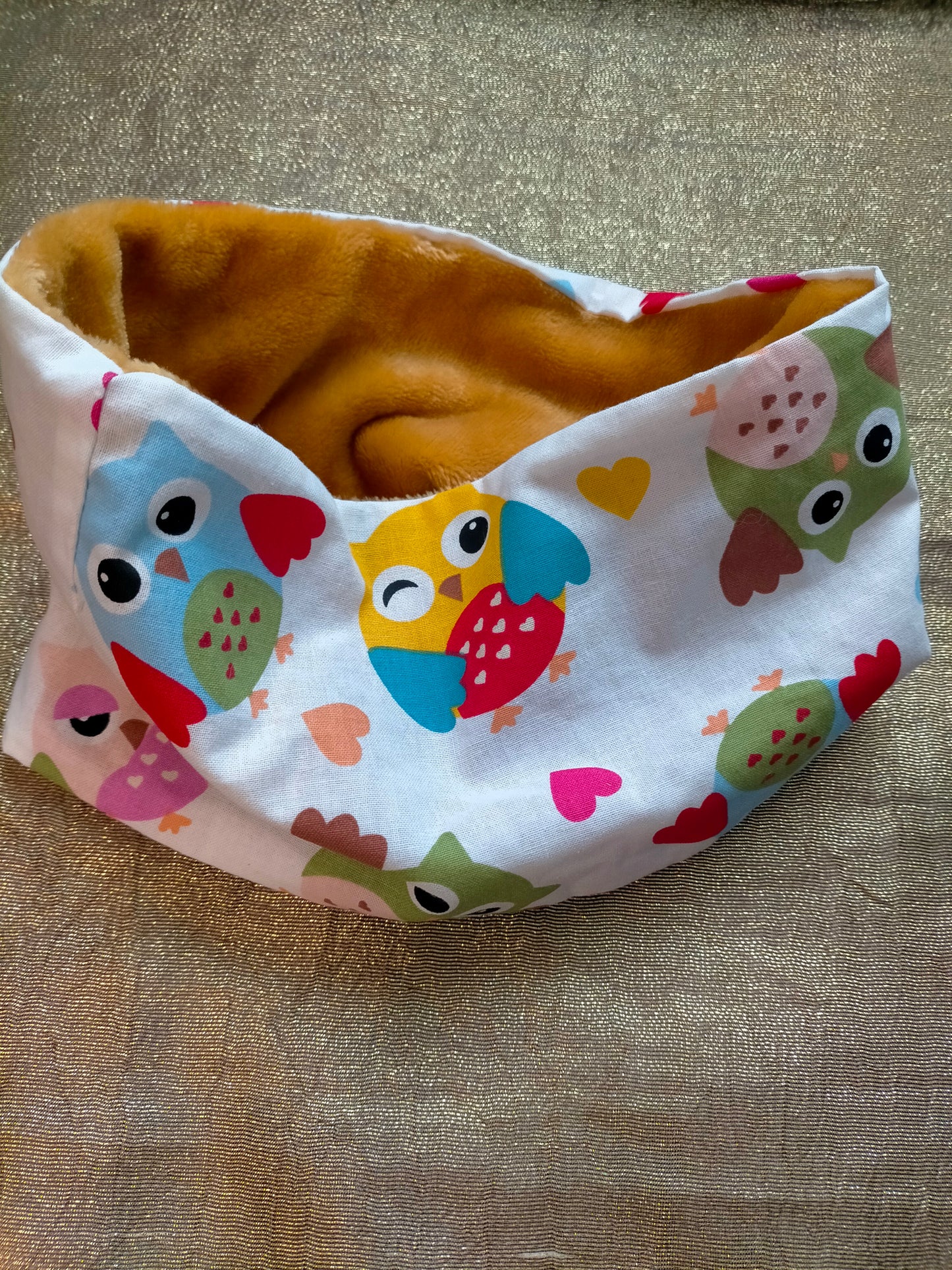 Croquant snood moutarde