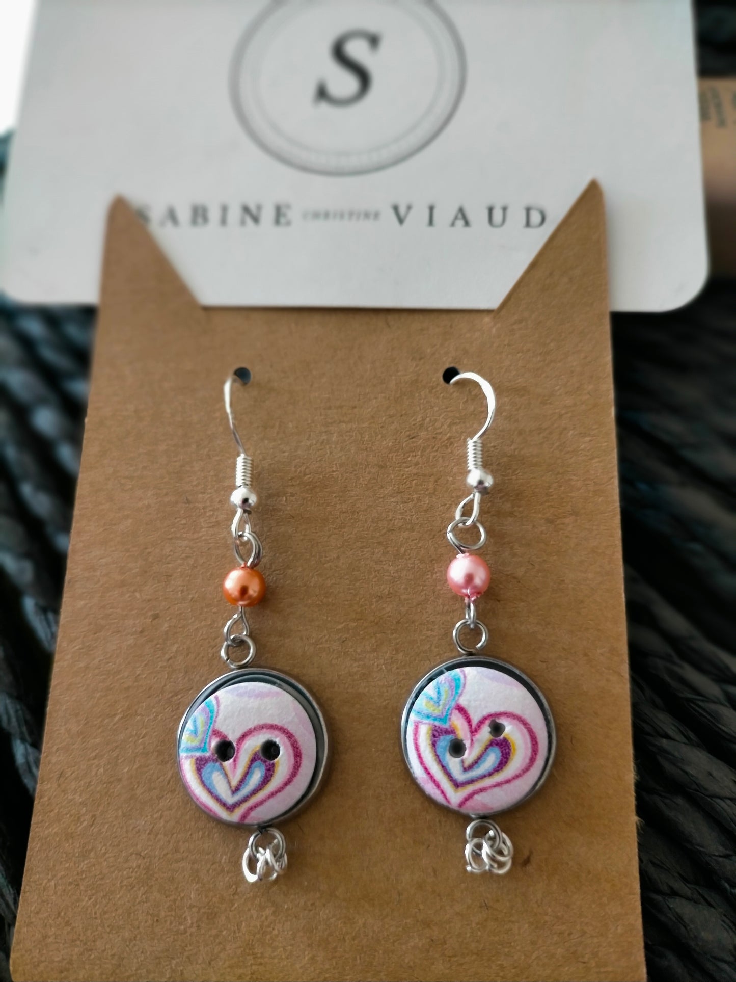 ZOU 064 Boucles Bouton