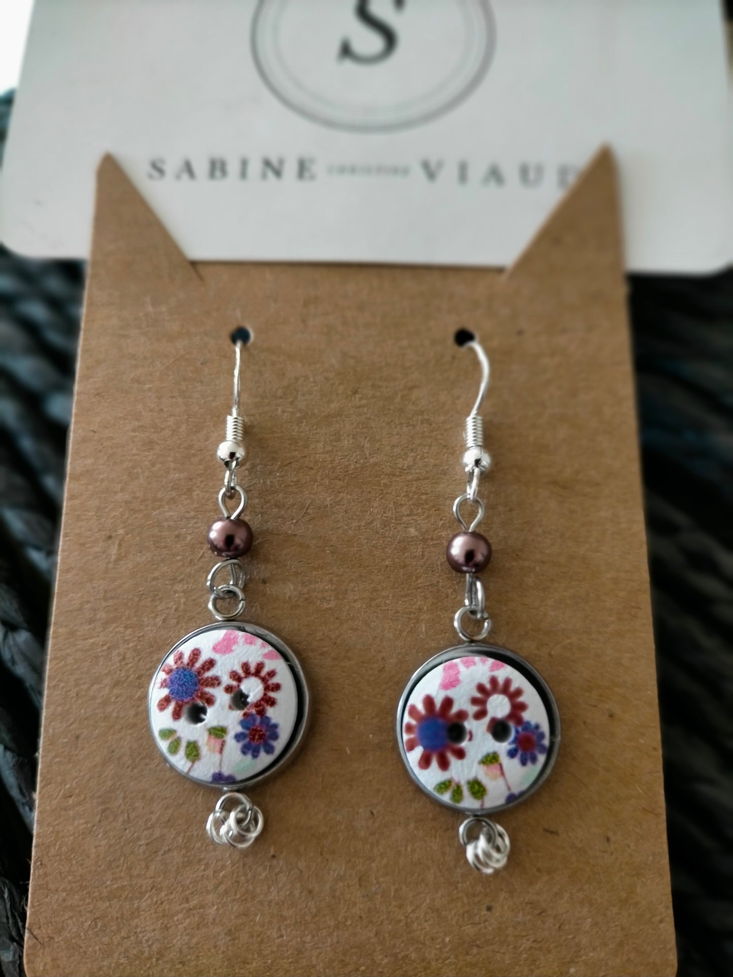 ZOU 063 Boucles Bouton