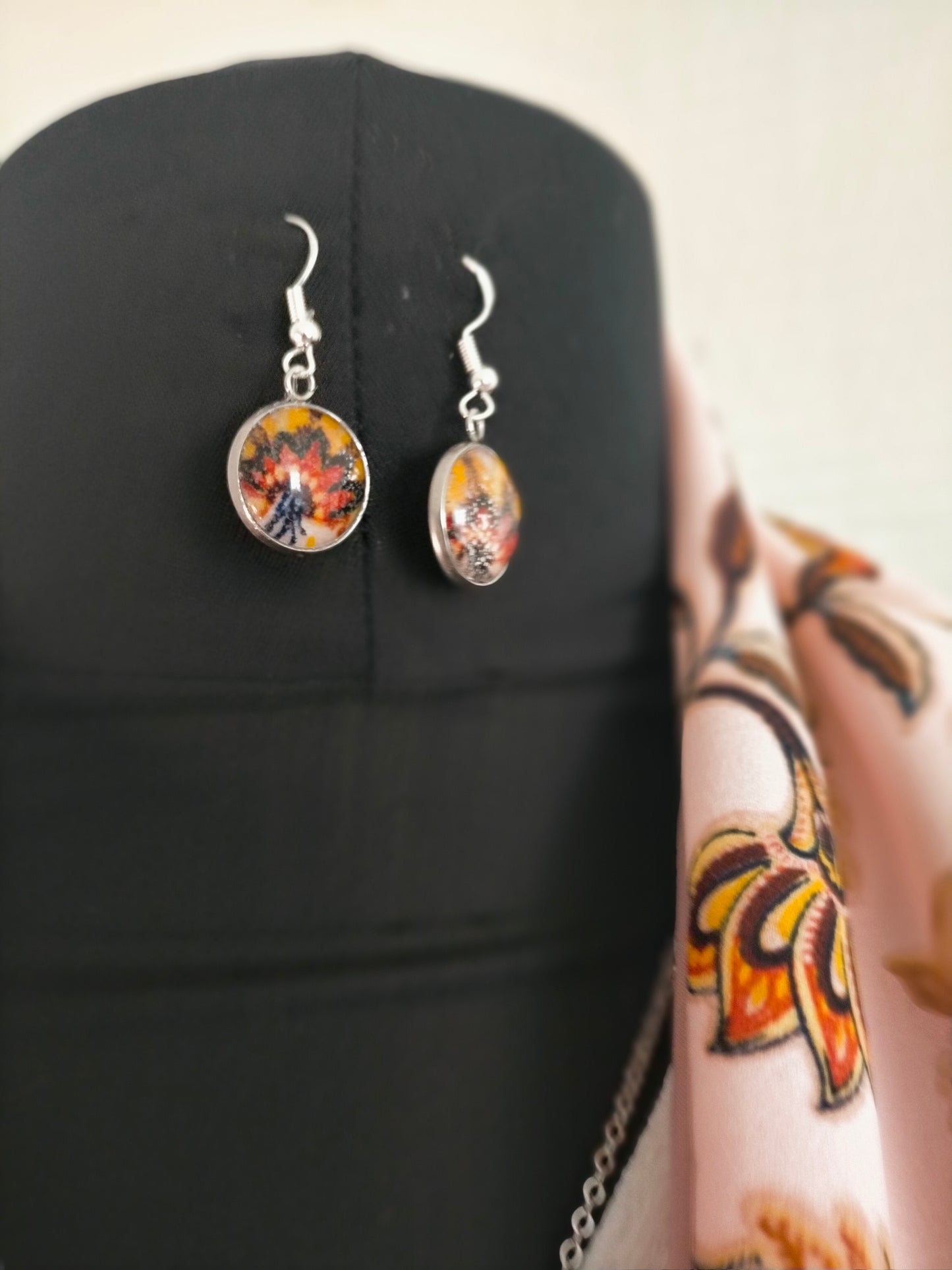 Radieuse Parure pendentif et boucles d'oreilles