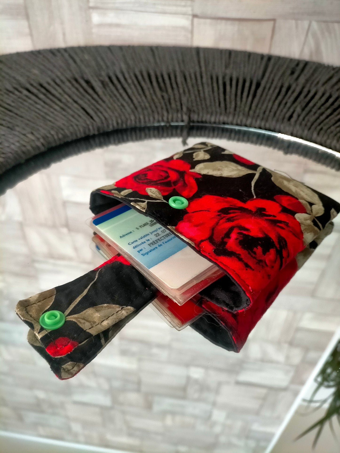 Elégance rouge Sac cabas