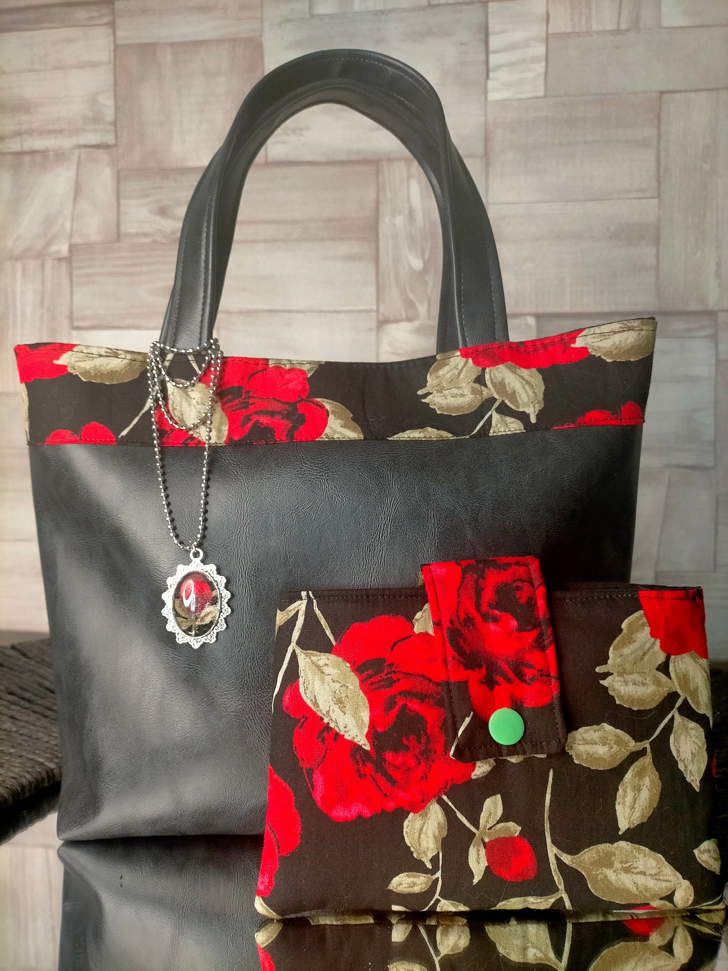 Elégance noire Sac cabas