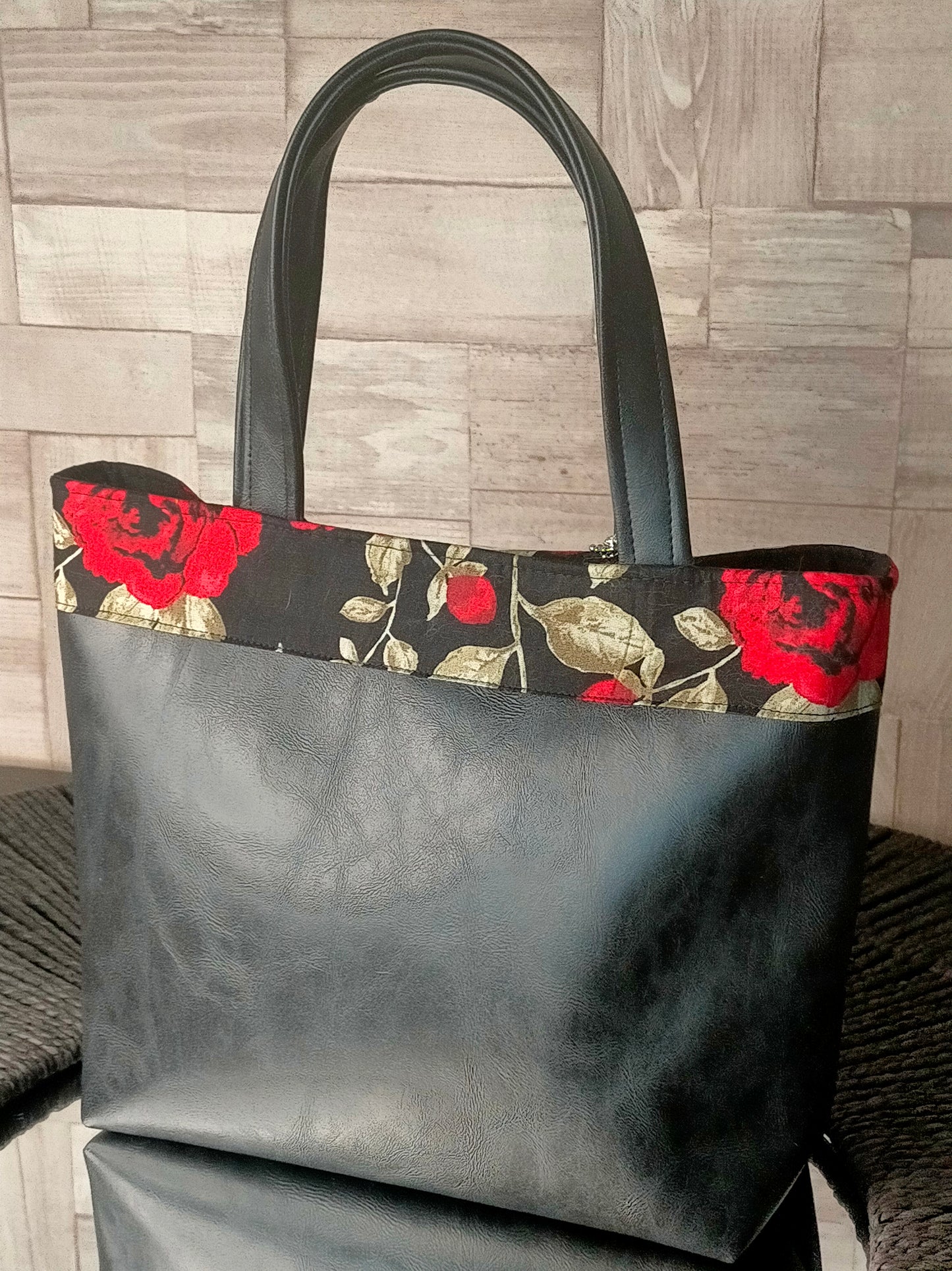 Elégance noire Sac cabas
