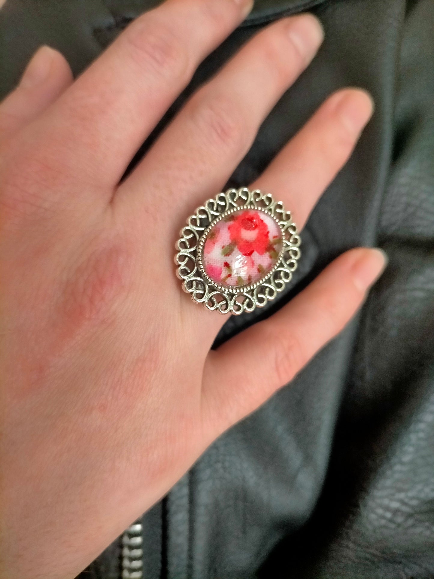 Parure camée et sa bague 090
