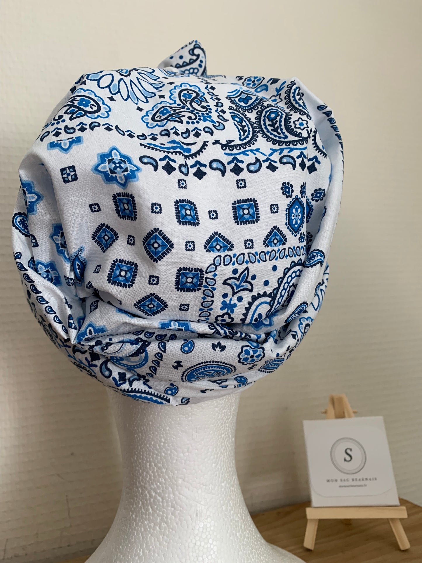 SUBLIMANT N46 Bonnet foulard Coton