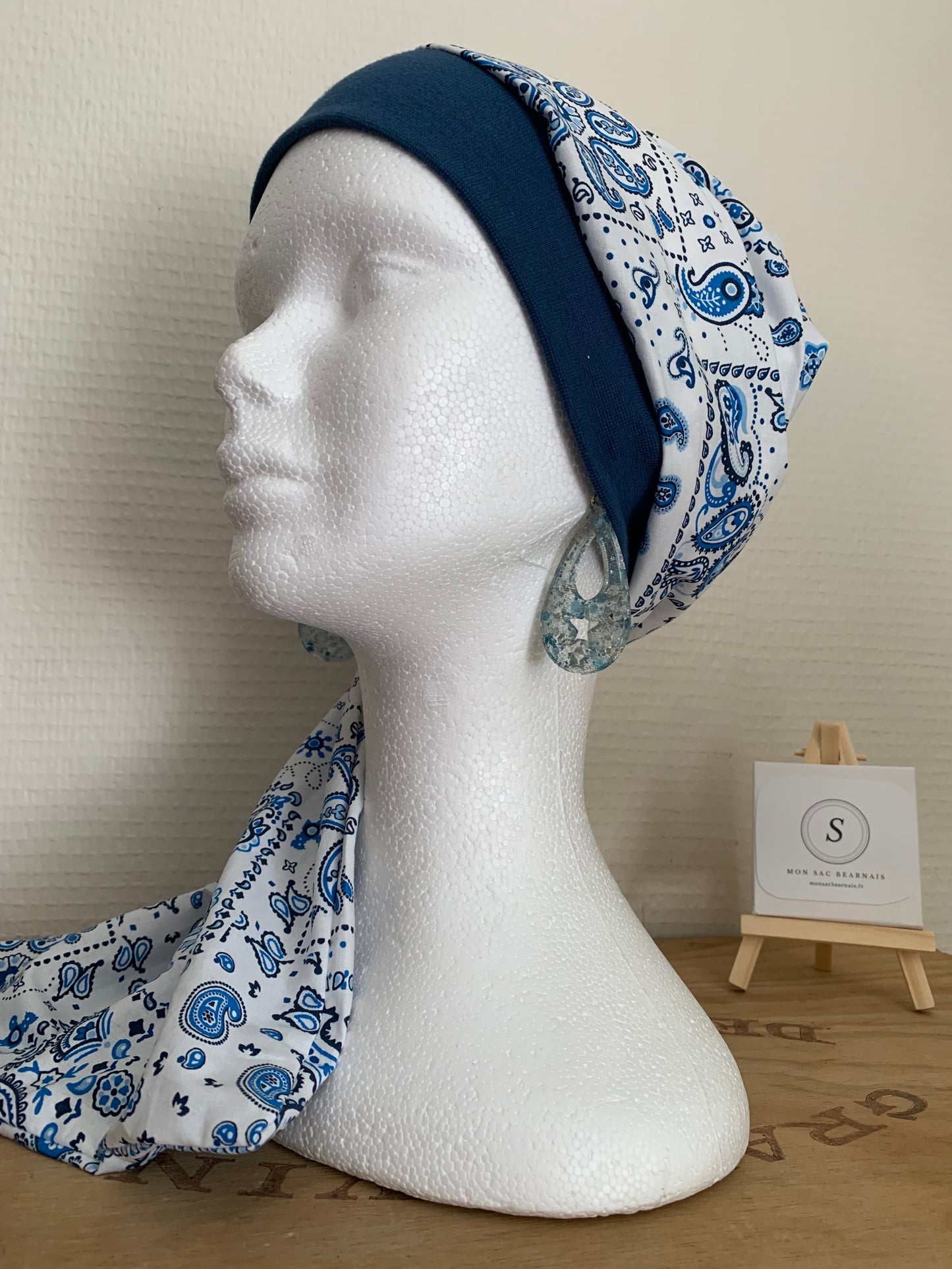 SUBLIMANT N46 Bonnet foulard Coton