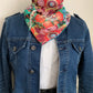 Mimi 23 bis  Foulard façon bandana en voile MODÈLE UNIQUE