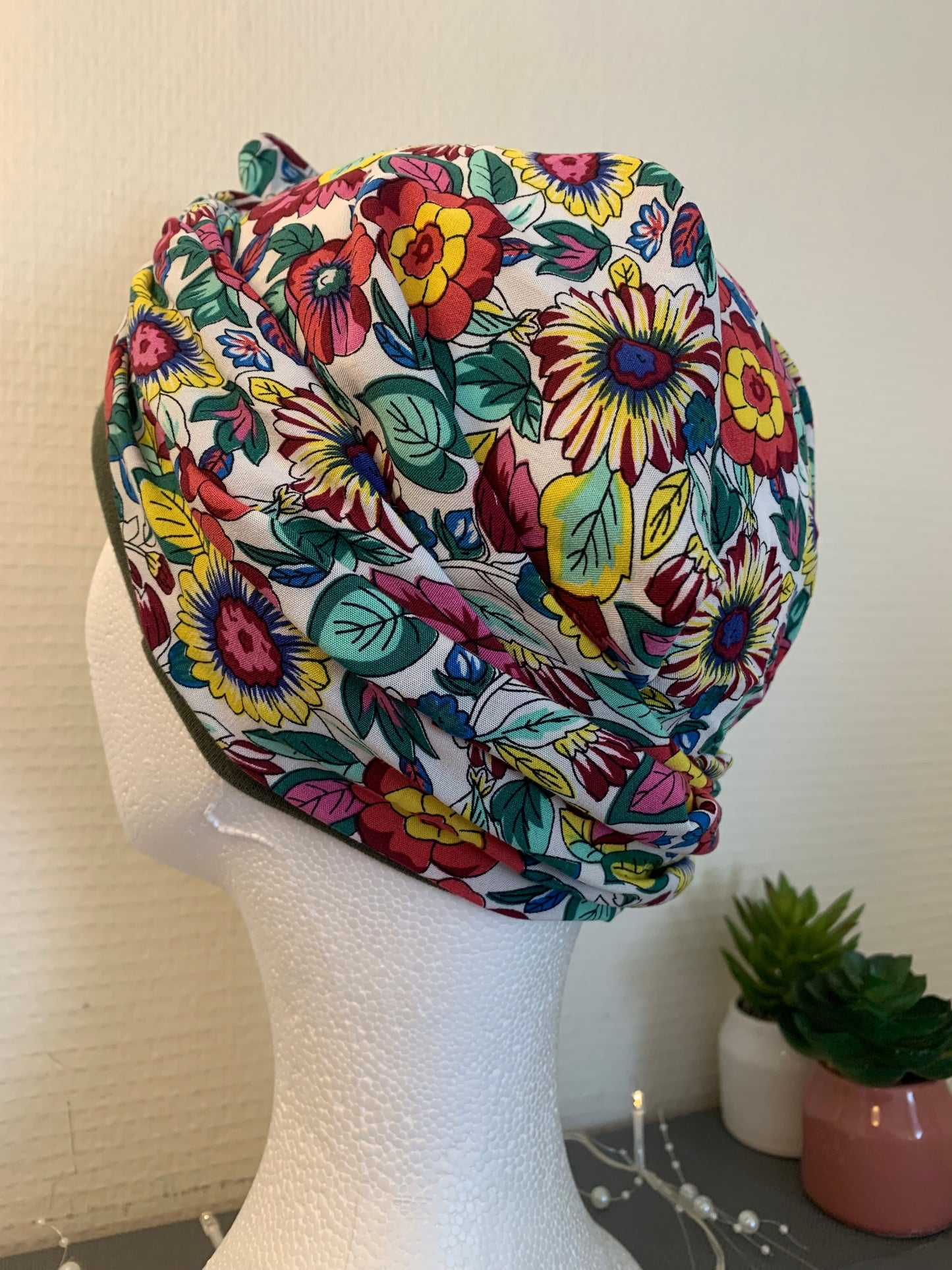 SUBLIMANT Bonnet de chimiothérapie foulard légèreté N2