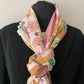Rosy Double snood voile et viscose