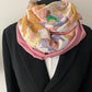 Rosy Double snood voile et viscose