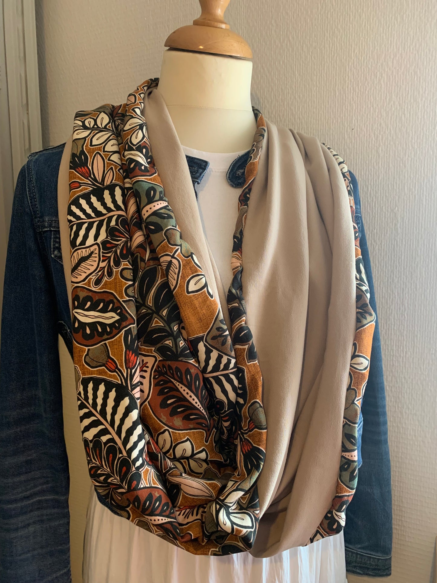 Champêtre Double snood // étole