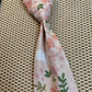 Cravate Lolita &1 Coton fleuri Fermeture laniére