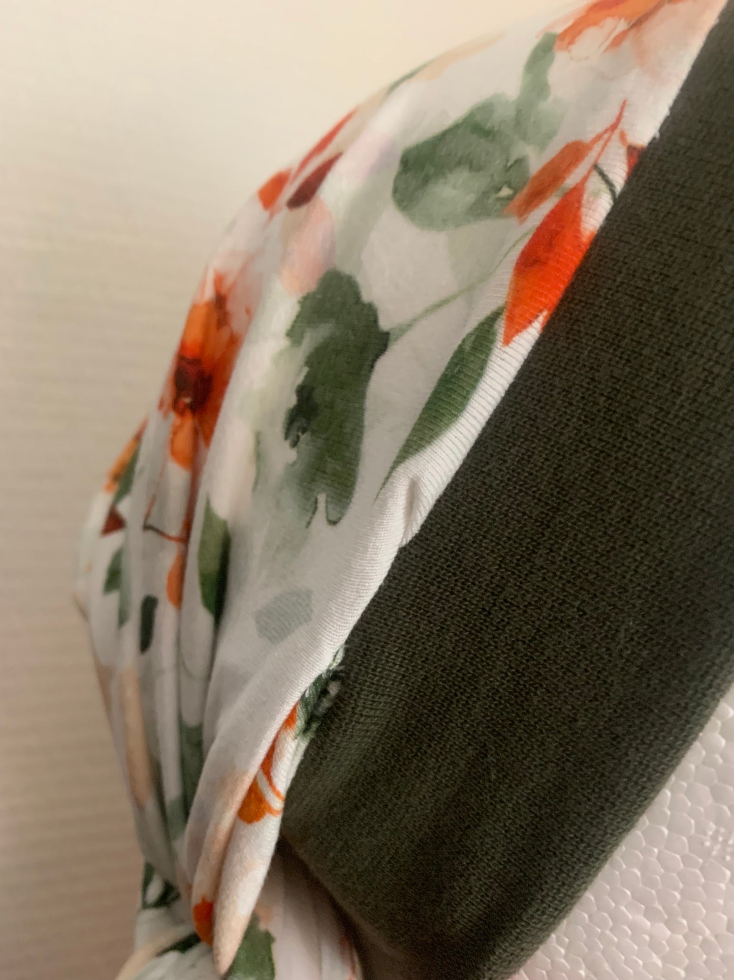 SUBLIMANT N49 bis Bandeau vert foncé Modèle UNIQUE jersey de viscose