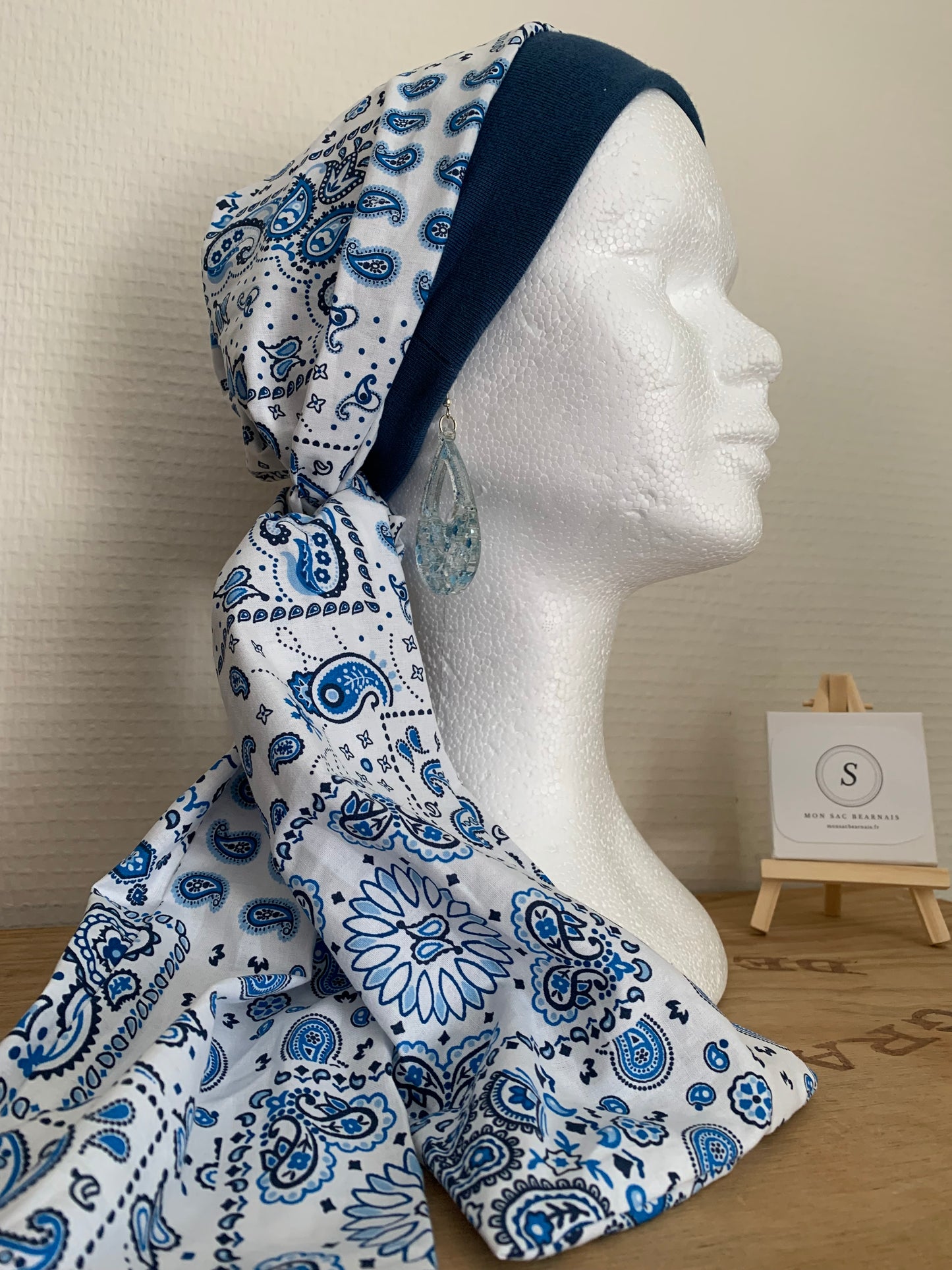 SUBLIMANT N46 Bonnet foulard Coton