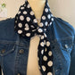 L’élégante #15 en viscose à pois