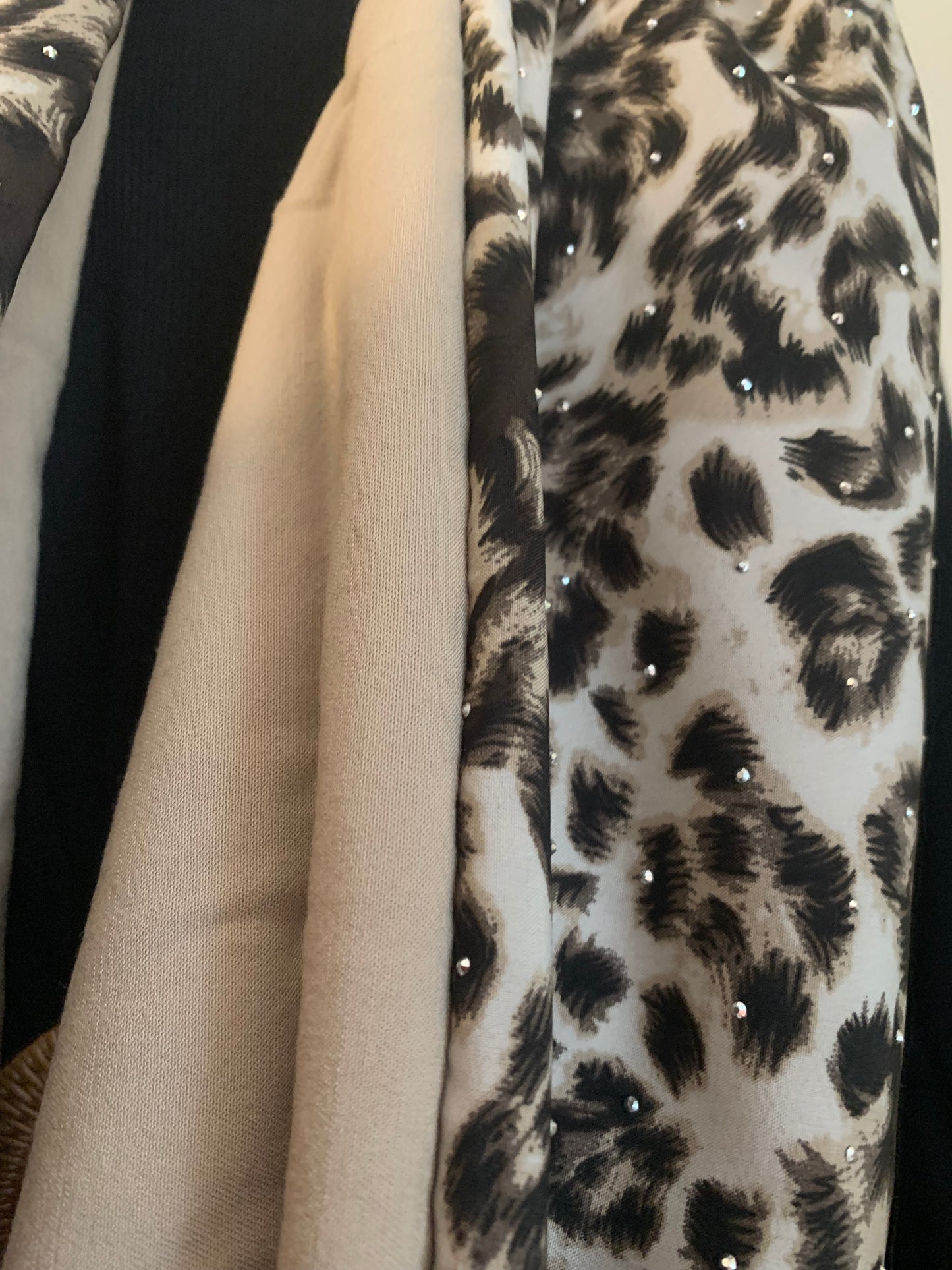 Sauvage Double snood voile RÉVERSIBLE MODELE UNIQUE