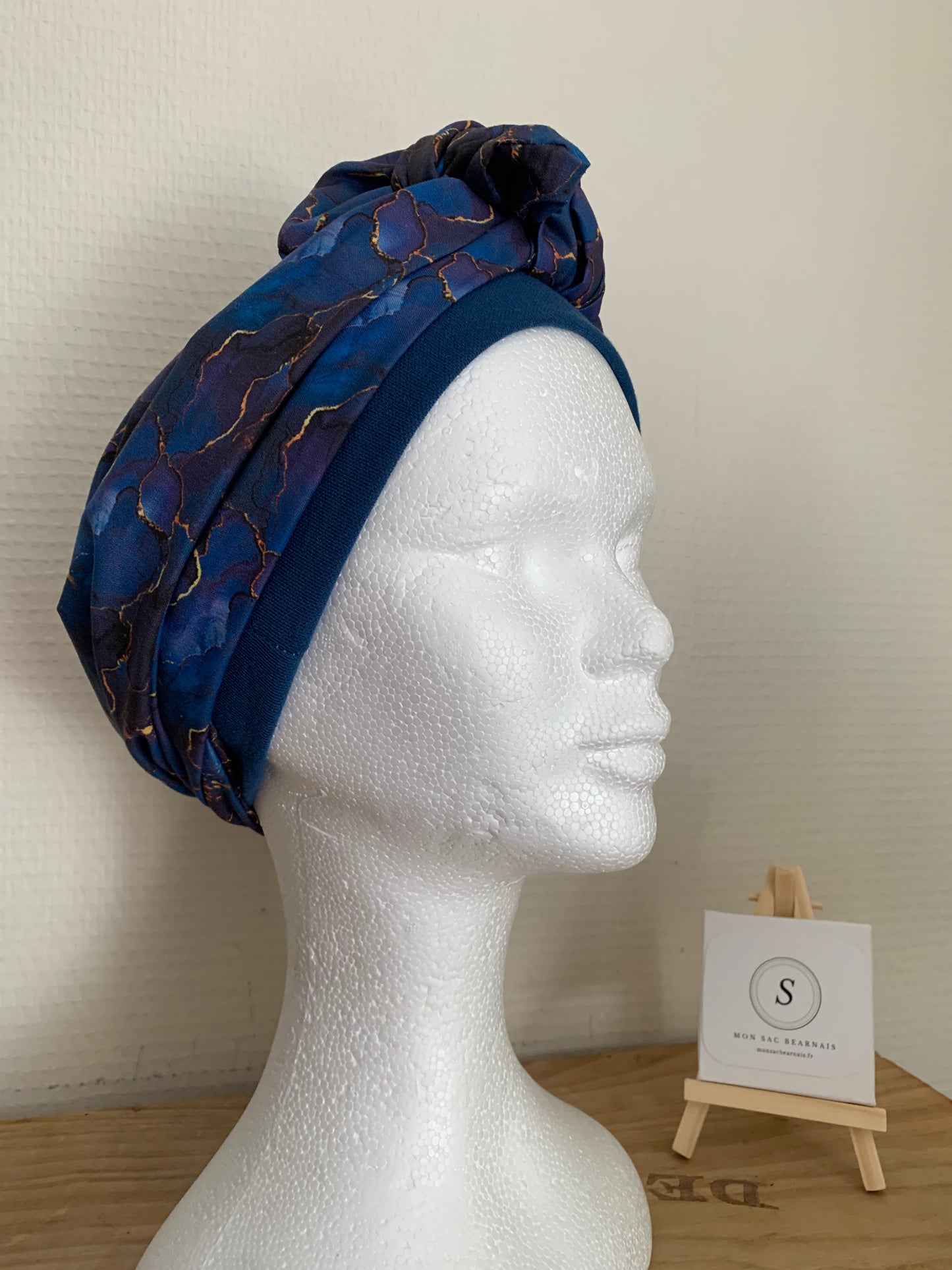 SUBLIMANT N47 Bonnet foulard coton Français