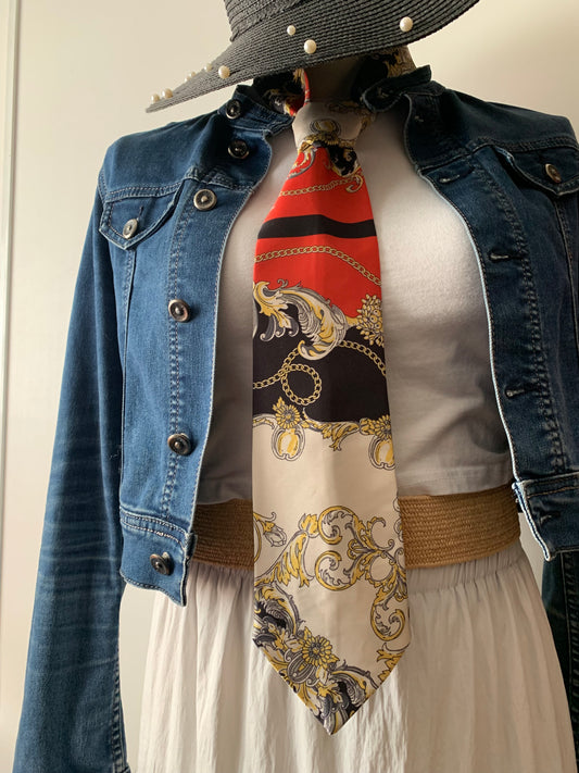 Cravate & 27 Satin de coton