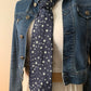 Cravate &31 Coton effet jeans