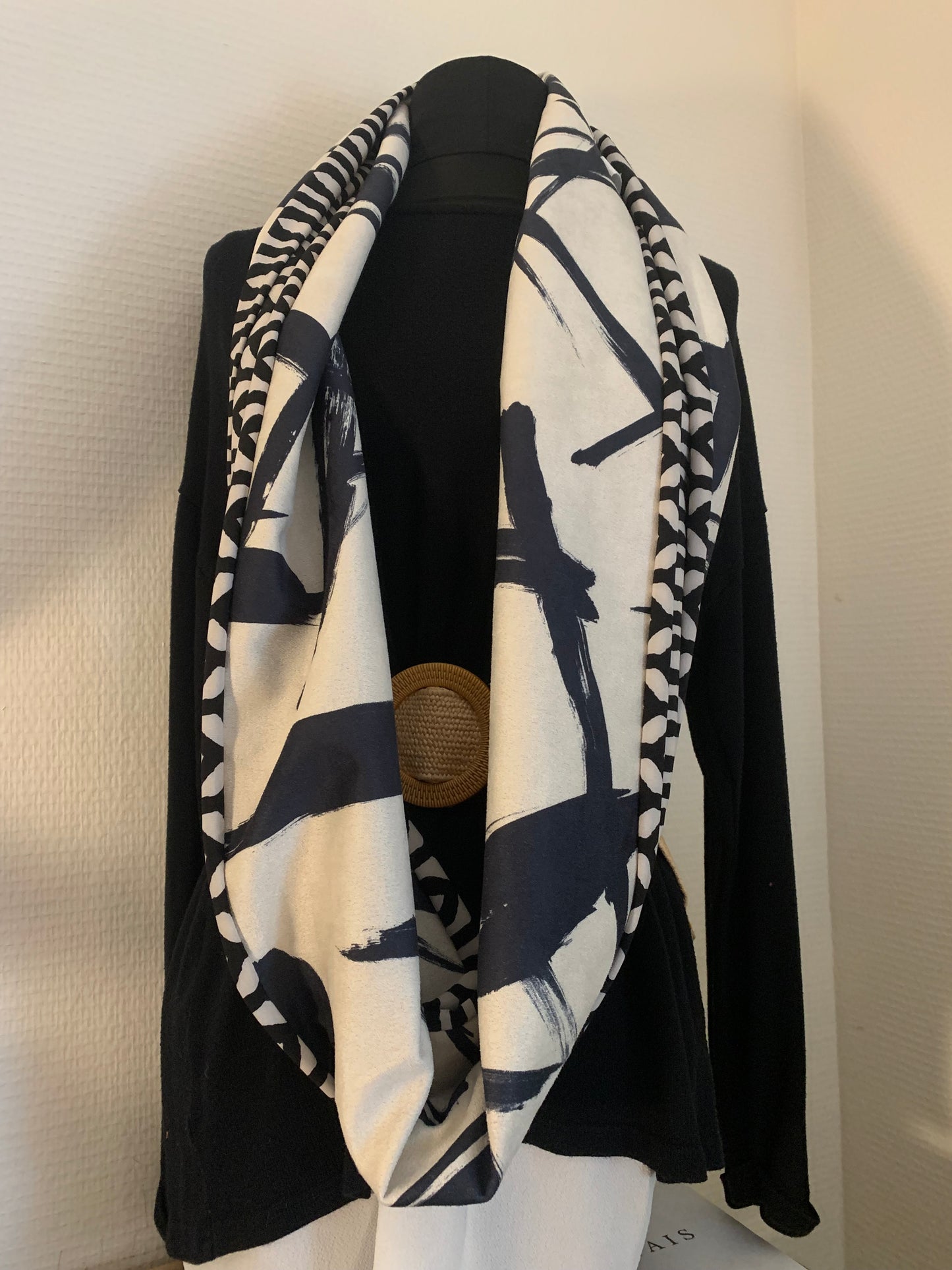 Suédine #1 Double snood Haut de gamme MODELE UNIQUE