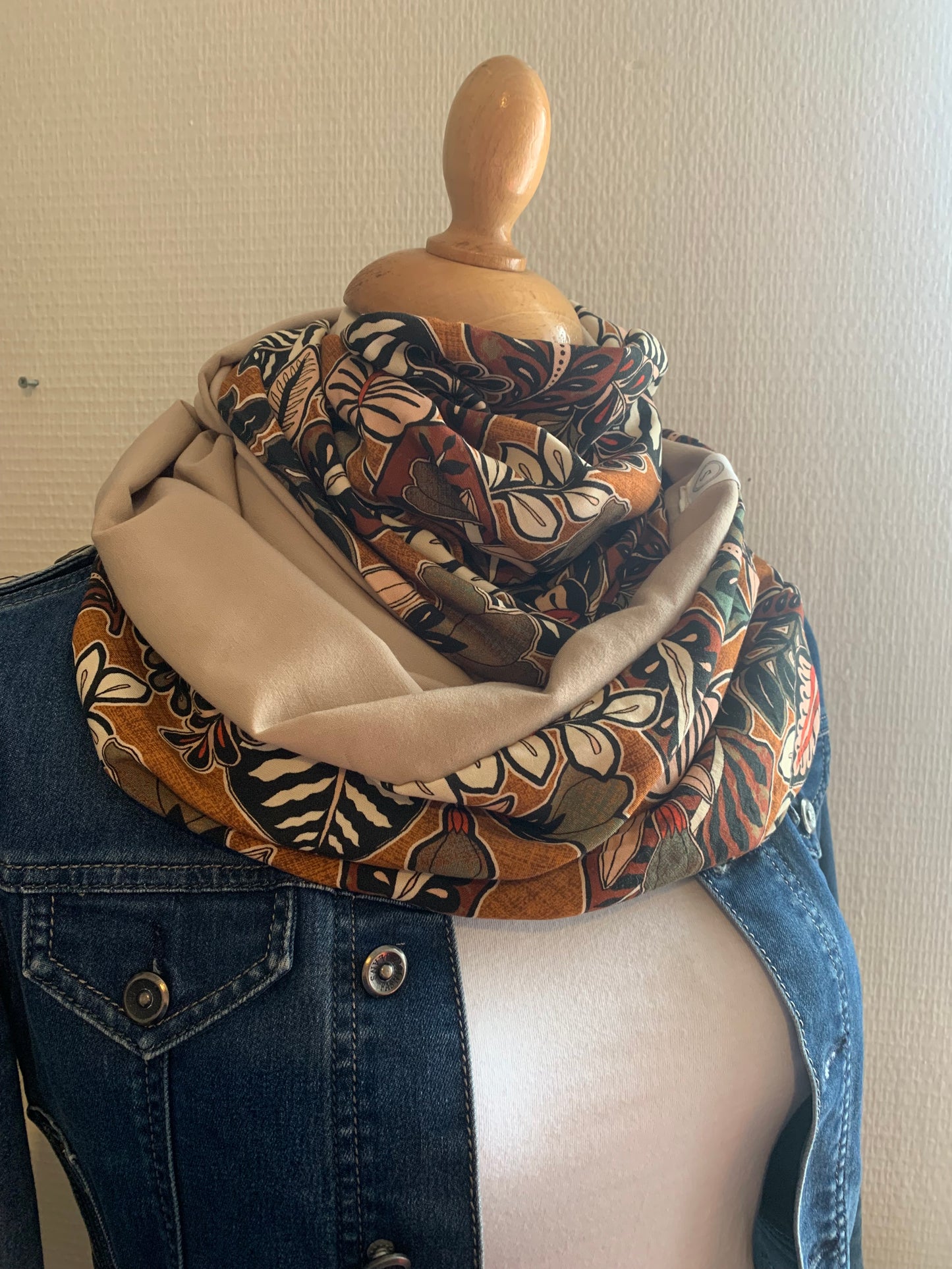 Champêtre Double snood // étole