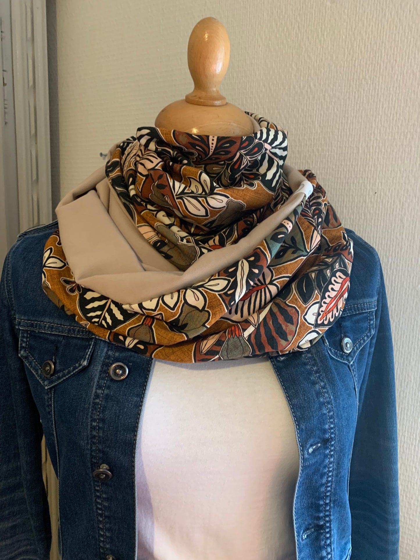 Champêtre Double snood // étole