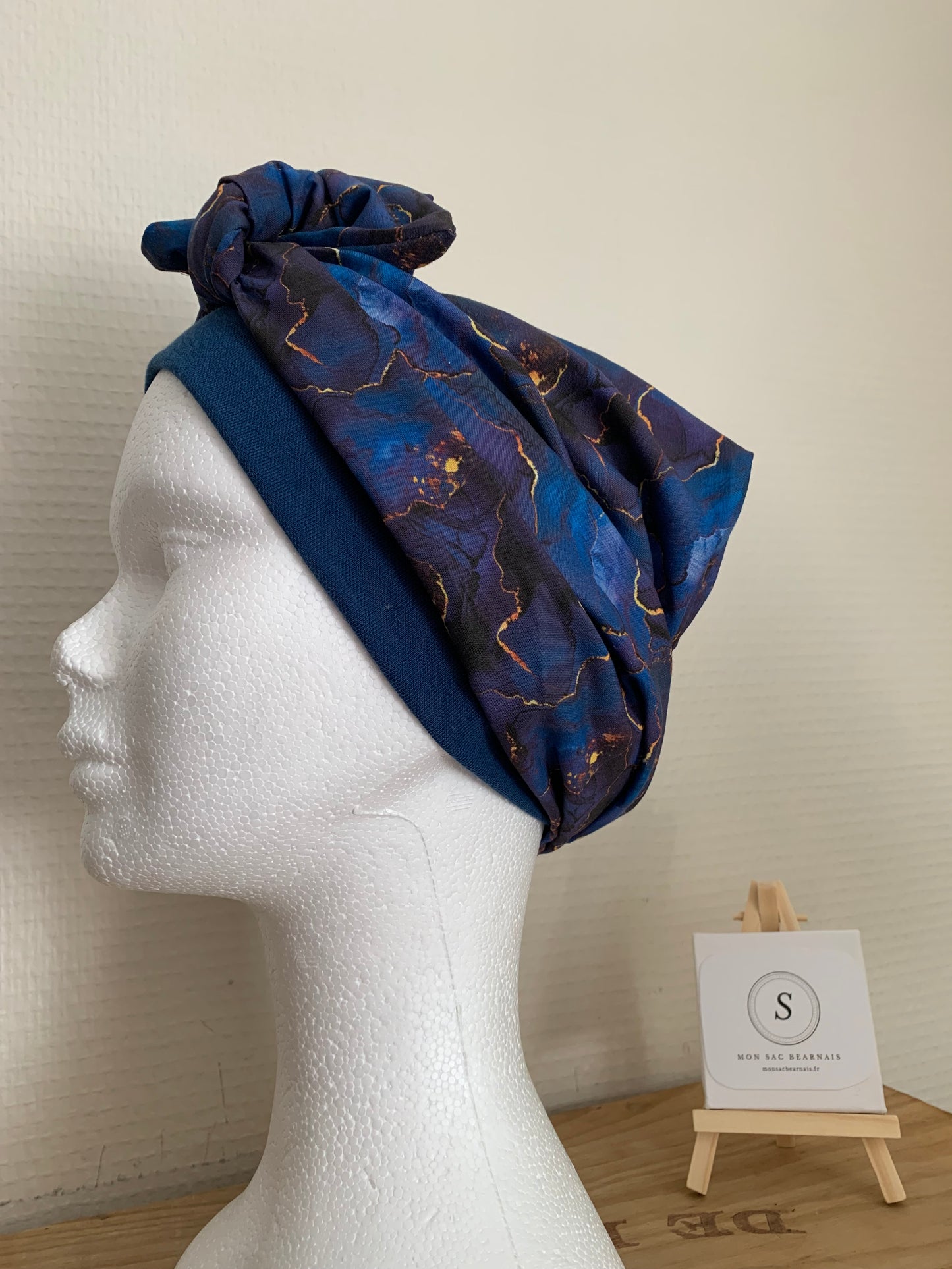 SUBLIMANT N47 Bonnet foulard coton Français