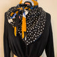 Katy Foulard triangle à lanières MODELE UNIQUE