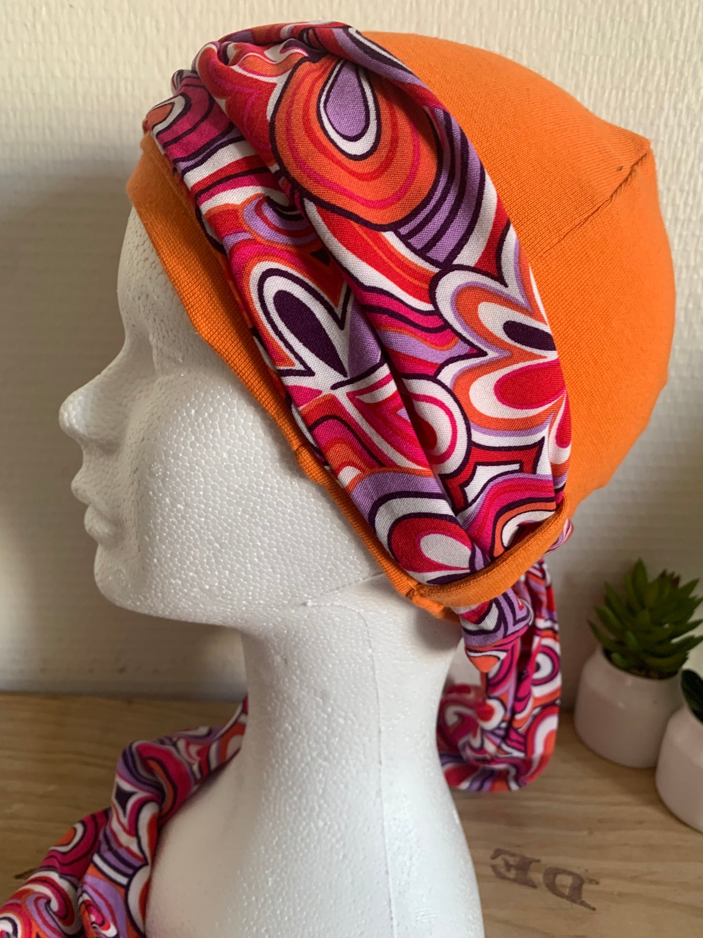 Sublimant N58 Bonnet de Chimio têt son foulard
