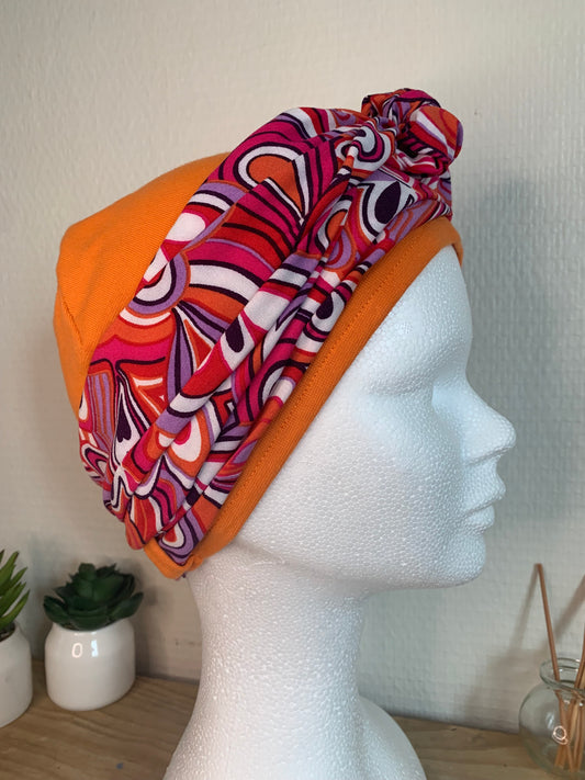 Sublimant N65 Bonnet de chimiothérapie et son foulard