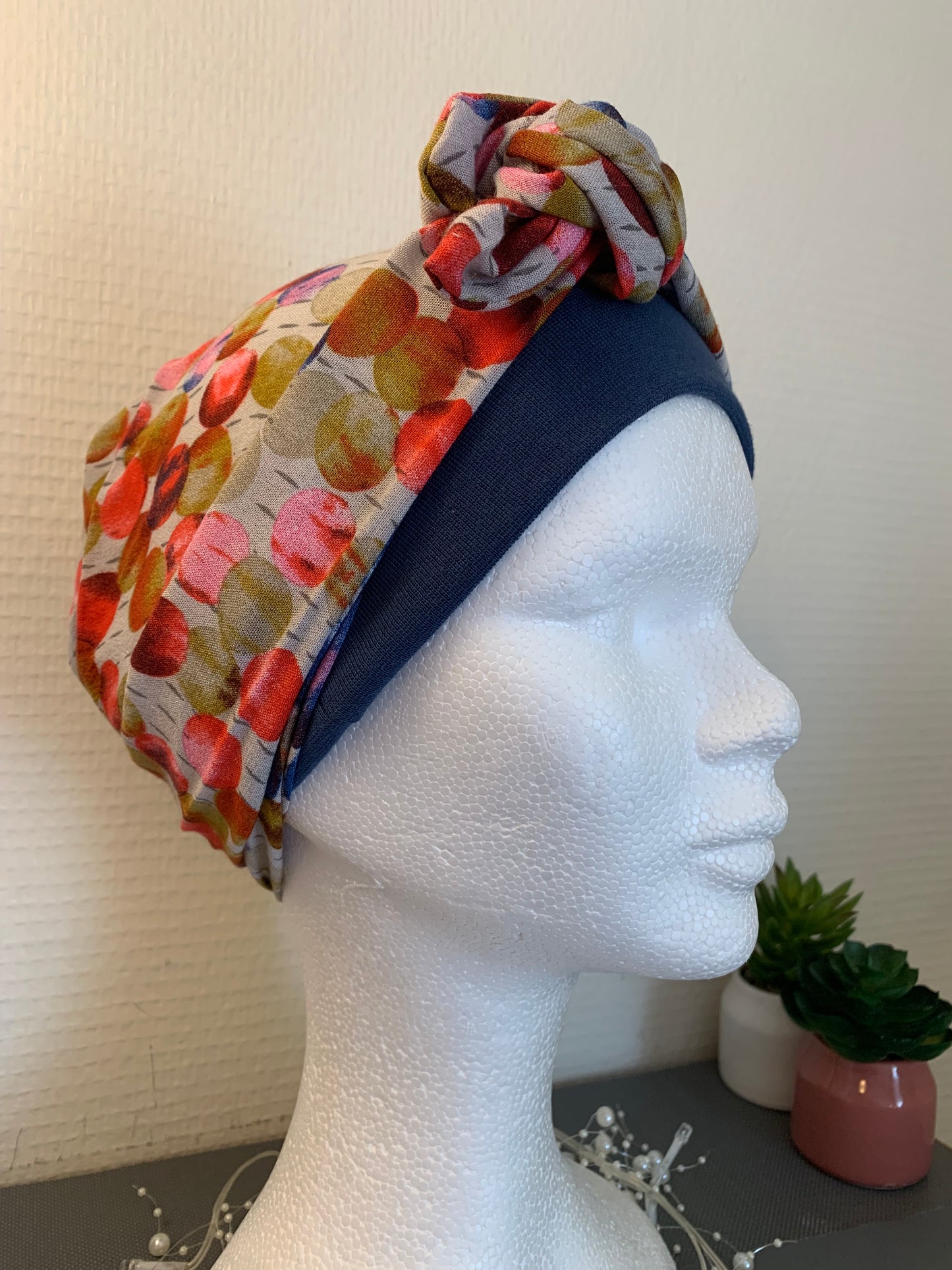 SUBLIMANT Bonnet de chimiothérapie foulard légèreté N38