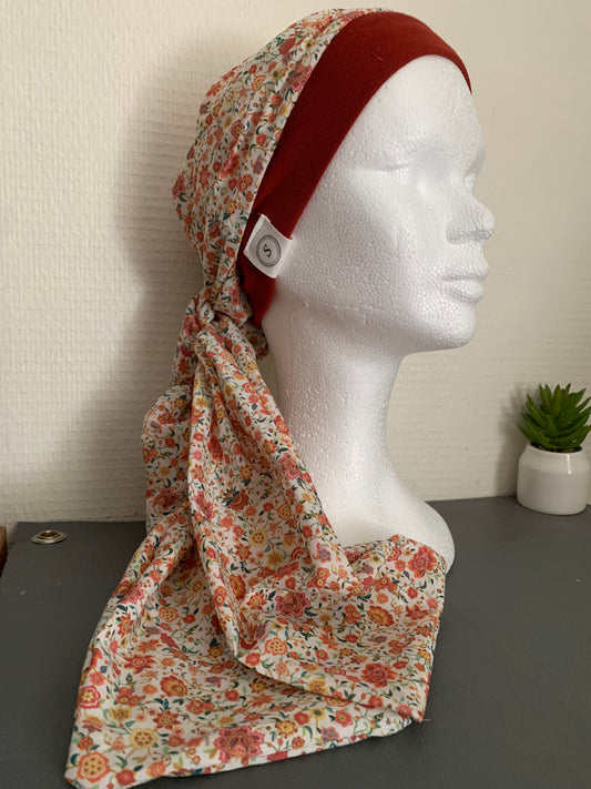 SUBLIMANT N43 Bonnet foulard Coton Français