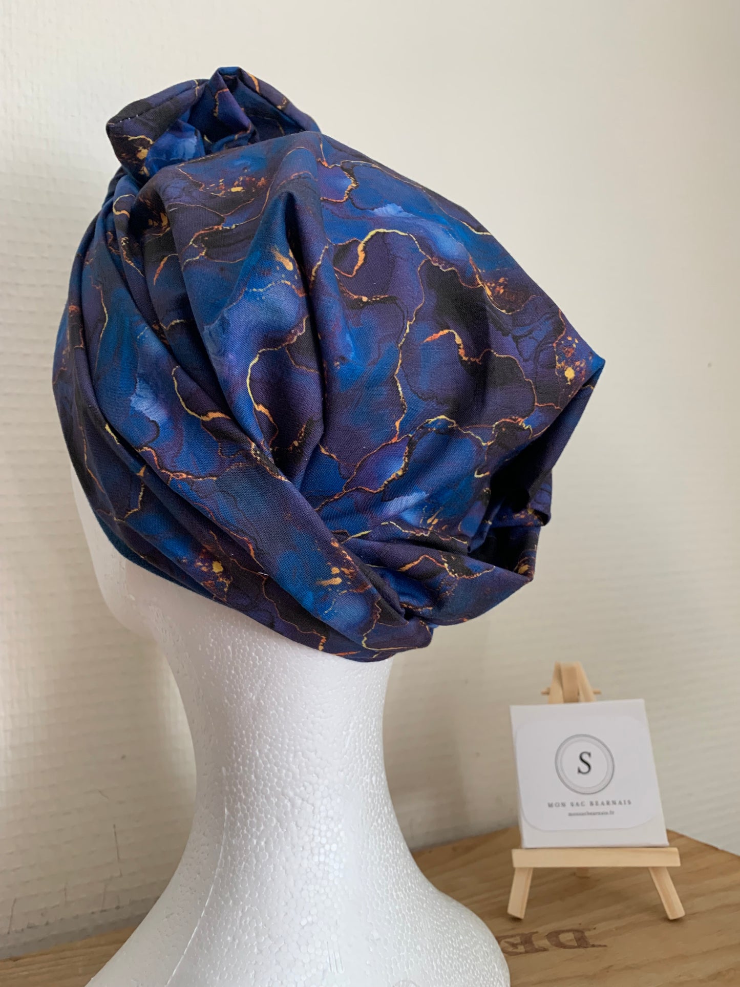 SUBLIMANT N47 Bonnet foulard coton Français