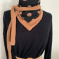 Mimi 20 Foulard façon bandana RÉVERSIBLE polaire
