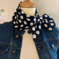 L’élégante #15 en viscose à pois