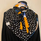 Katy Foulard triangle à lanières MODELE UNIQUE