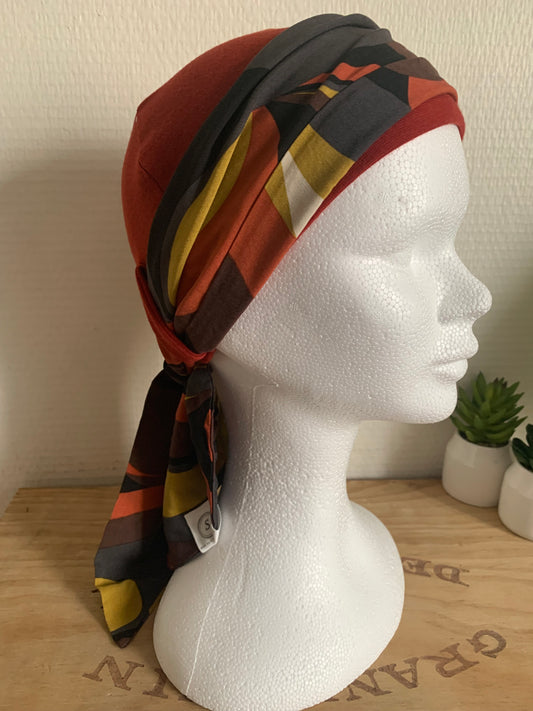 Sublimant N57 Bonnet de chimiothérapie et son foulard