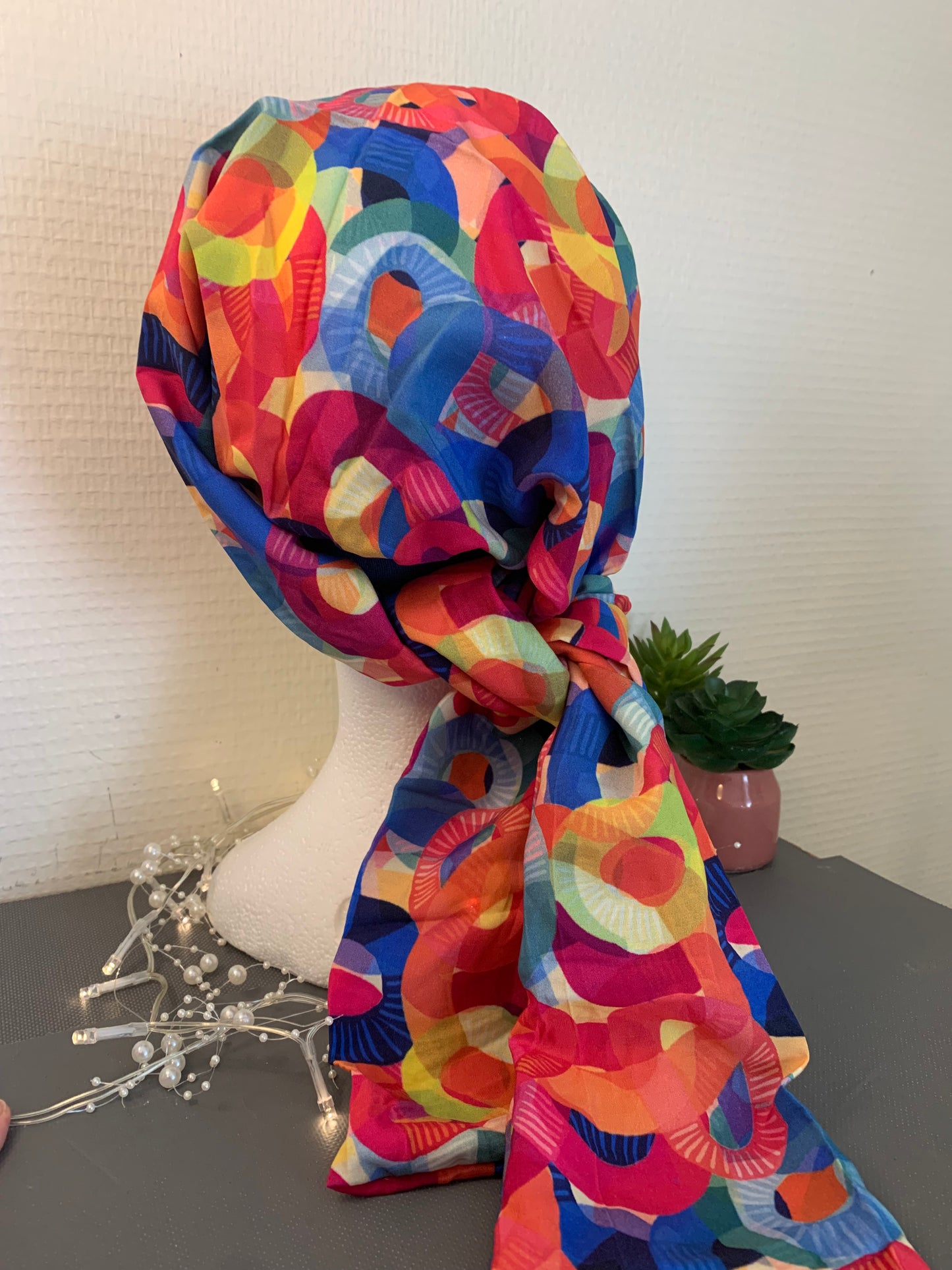 SUBLIMANT bonnet de chimiothérapie foulard légèreté N35