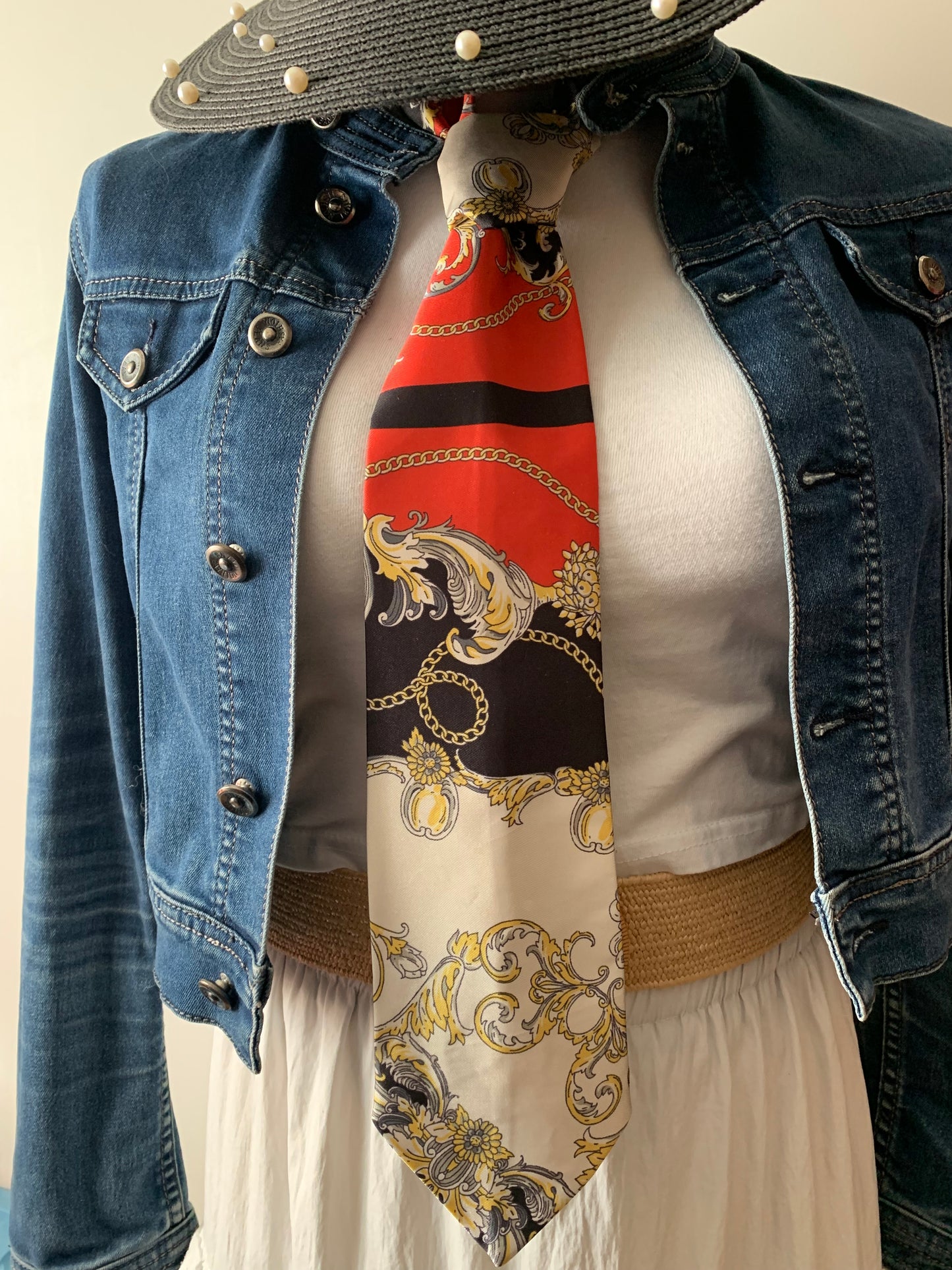 Cravate & 27 Satin de coton